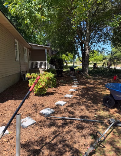 Mulch Installation in @fname@
